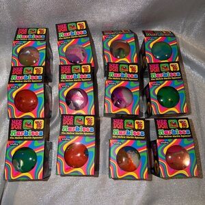 Three (3) Nee Doh Marbleez Squeeze Balls Randomly Selected From Assortment